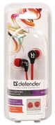 DefenderStereoEarphonesBravo-815(63815)Red,forMP3,1.2m