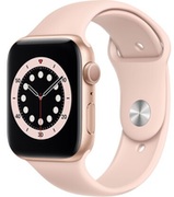 AppleWatchSeries6GPS,44mmGoldAluminumCasewithPinkSandSportBand,M00E3GPS