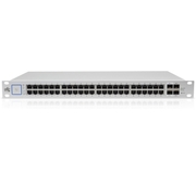 UbiquitiUniFiSwitch48(US-48-500W),48-PortGigabitRJ45,2-portsSFP,2-portsSFP+,500W,SupportsPOE+IEEE802.3at/afand24VPassivePoE,Non-BlockingThroughput:70Gbps,SwitchingCapacity:140Gbps,Rackmountable