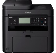 MFDCanoni-SensysMF237wCIS,MonoPrinter/Copier/ColorScanner/Fax,ADF(35-sheet),Net,WiFi,A4,256Mb,1200x1200dpi,23ppm,60-163г/м2,Scan9600x9600dpi-24bit,250sheettray,100/1000BaseTX,USB2.0,Max.15kpages/month,Cartridge737(2400pages*)