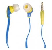 DefenderStereoEarphonesJuicyMPH-811(63811),Yellow/Blue,forMP3/iPhone/PC,CableLength:1.2m