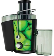 JuicerExtractorPolarisPEA1031,1000Wpoweroutput,juicecollectioncontainer0.55lremovablepulpcontainer1l,feedingtube(65mm),2speeds,black