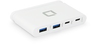 DicotaD31731USB-CPortableHub4-in-1,2xUSB-C,2xUSB-A