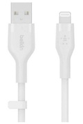 BelkinUSB-A-Lightningсиликоновый,склипсой,3mWhite