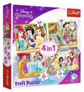 Trefl34385Puzzle4In1HappyDayPrincess