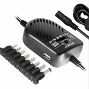GinzzuGA-4090UCarUniversalnotebookadapter90W,InDC11V-14V,Output15V-24V,8adapters,USBport(adaptoruniversalpentrulaptop/универсальныйадаптердляноутбука)