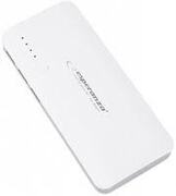8000mAhPowerBank-EsperanzaEMP106WE,White/Grey,Powercapacity:8000mAh,PortableBatteryChargerwith3xUSBoutputsockets,FourLEDPowercapacityindicators,Outputpower:5V/1A,1.5A,2A