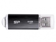 64GBUSB3.2SiliconPowerBlazeB02Black,Strap-holeDesignwithcaptoprotectUSBconnector(Read45MByte/s,Write20MByte/s)