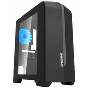CasemATXGAMEMAXCentauri,w/oPSU,1x120mm,BlueLED,USB3.0,SideWindow,Black/Grey