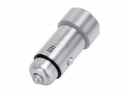 USBCarCharger-Xiaomi"MiCarChargerPro"(CZCDQ01ZM),Silver,Aluminumalloy,2xUSBcharger5V/9V/12V-2.4A(MAX3.6A),1portwithQuickCharge,DC12/24V