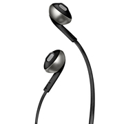 JBLTune205BTBlackWirelessBluetoothEarbudHeadphones,20Hz-20kHz,32Ohms,106dB,Microphone,Remote,BT4.0,120mAhLithium-IonPolymerupto6hours,JBLT205BTBLK(casticumicrofonfarafirJBL/беспроводныенаушникисмикрофономJBL)
