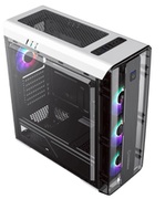 CaseATXGAMEMAXMoonLightFRGB,w/oPSU,4x120mmFRGBfans,FanController,TP,USB3.0,White