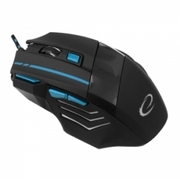 EsperanzaWOLFMX201,OpticalMouseforprofessionalgameplayers,7D,800/1200/1600/2400DPI,illuminated,braidedcable2m,USB,Blue