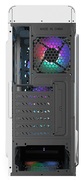 CaseATXGAMEMAXStarLightFRGB,w/oPSU,4x120mmRGBfans,Fancontroller,Transparent,USB3.0,White