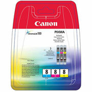 InkCartridgeCanonCLI-8ChromaLife-Multi-Pack,cyan/magenta/yellow