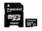 ..8GBMicroSD(Class4)+SDadapter,ADATA"AUSDH8GCL4-RA1"(R/W:14/5MB/s)