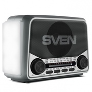 SVENSRP-525Gray,FM/AM/SWRadio,3WRMS,8-bandradioreceiver,built-inaudiofilesplayerfromUSB-fash,microSDandSDcardstoragedevices,telescopicswivelantenna,built-inbattery