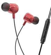 HOCOM87StringwiredearphoneswithwithmicrophoneRed