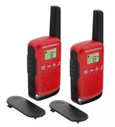 MotorolaWalkie-TalkieTalkAboutT42,Twin,16Channels,4km,Red