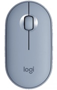LogitechWirelessMousePebbleM350Blue-Grey,OpticalMouseforNotebooks,1000dpi,Nanoreceiver,Retail