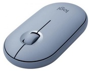 LogitechWirelessMousePebbleM350Blue-Grey,OpticalMouseforNotebooks,1000dpi,Nanoreceiver,Retail