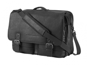 HPNBbag14"-ExecutiveLeatherMessenger