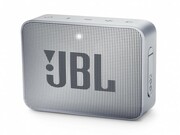 JBLGo2Gray/BluetoothPortableSpeaker,3W(1x3W)RMS,BTType4.1,Frequencyresponse:180Hz–20kHz,IPX7Waterproof,Speakerphone,730mAhrechargeableLithium-ionbattery,3.5mmjackaudioinput,Batterylife(upto)5hr
