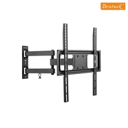 FullmotionTVWallMountBrateckLPA52-443,MaxVESA400x400,Screen32"-55"Load35Kg,Profile63-427mm,Tilt+10°~-15°,Swivel+90°~-90°(suportdeperetepentruTV/креплениеподвеснастенныйкронштейндлятелевизора)