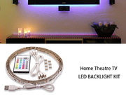 HomeTheatreTVLEDBacklightKitBrateckTBL-01,Length2m,Remote