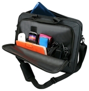 PORTNBbag15.6"-HANOICLAMSHELL/ClassicLine-Clamshell,LargeFrontpocketwithorganizer,Notebookcompartmentwith12mmExtraProtection,Removable&Adjustableshoulderstrap