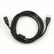 CableUSB,AM/BM,3.0m,Retailpack,Cablexpert,Black,CCFB-USB2-AMBM-3M