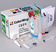 CISSColorWayEP-SX130BK/C/M/Y,EpsonS22/SX125/SX420/SX425/BX305/SX130/SX230/SX235W/SX430W/SX435W/SX440W/SX445W(w/Ink,w/Cartridge+Chip)