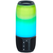 JBLPulse3Black/BluetoothPortableSpeaker,20WRMS,BTType4.2,Frequencyresponse:65Hz–20kHz,IPX7Waterproof,Speakerphone,360°LightshowandSound,6000mAhrechargeableLithium-ionbattery,JBLConnect+,Batterylife(upto)12hr