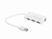 GembirdUSB3.0HubUHB-U3P4-01,4ports,USB3.0,White