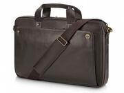 HPNBbag17.3"-ExecutiveBrownLeatherTopLoad