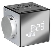 SONYICF-C1PJ,Gray,ClockRadiowithTimeProjector,AM/FM