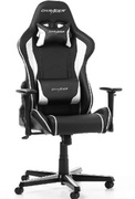 Gaming/OfficeChairDXRacerFormulaGC-F08-NW-H1,Black/White,PremiumPUleather,maxweightupto150kg/height145-180cm,Recline90°-135°,3DArmrests,HeadandLumbercushions,Aluminiumwheelbase,2"PUCaster,W-23kg