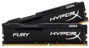 16GB(Kitof2*8GB)DDR4-3600KingstonHyperXFURYDDR4,PC19200,CL17,BLACKheatspreader