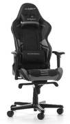 Gaming/OfficeChairDXRacerRacingGC-R131-NG-V2,Black/Grey,PremiumPUleather,maxweightupto150kg/height165-195cm,Recline90°-135°,4DArmrests,HeadandLumbercushions,Aluminiumwheelbase,3"PUCaster,W-26.1kg