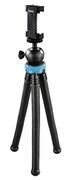 Hama4607"FlexPro"TripodforSmartphone,GoProandPhotoCameras,27cm,blue