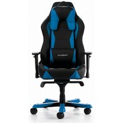 Gaming/OfficeChairDXRacerWorkGC-W0-NB-Y2,Black/Blue,PremiumPUleather,maxweightupto150kg/height165-185cm,Recline90°-135°,3DArmrests,HeadandLumbercushions,AluminumX2wheelbase,3"PUCaster,W-28.25kg