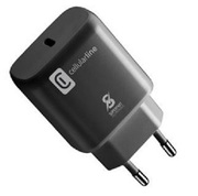 WallChargerCellularline,Type-C,25W,Black