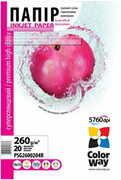 ColorWayPremiumHighGlossyPhotoPaper4R,260g,20pcs(PSG2600204R)