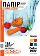 ColorWayMatteCoatedPhotoPaperA3,135g,20pcs(PM135020A3)