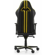 Gaming/OfficeChairDXRacerRacingGC-R131-NY-V2,Black/Yellow,PremiumPUleather,maxweightupto150kg/height165-195cm,Recline90°-135°,4DArmrests,HeadandLumbercushions,Aluminiumwheelbase,3"PUCaster,W-26.1kg