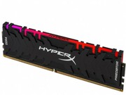 8GBDDR4-3200KingstonHyperX®PredatorDDR4RGB,PC25600,CL16,1.35V,AsymmetricBLACKlow-profileheatspreader,DynamicRGBeffectsfeaturingHyperXInfraredSynctechnology,IntelXMPReady(ExtremeMemoryProfiles)