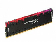 8GBDDR4-3200KingstonHyperX®PredatorDDR4RGB,PC25600,CL16,1.35V,AsymmetricBLACKlow-profileheatspreader,DynamicRGBeffectsfeaturingHyperXInfraredSynctechnology,IntelXMPReady(ExtremeMemoryProfiles)