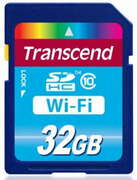 .32GBSDHCCard(Class10)Wi-Fi,Transcend"TS32GWSDHC10"Wi-Fi(R/W:16/10MB/s)