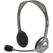 LogitechStereoHeadsetH111-OnePlug,Headphone:20-20,000Hz,Mic:100-16,000Hz,Single3.5mmjack,1.8m