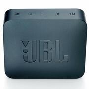 JBLGo2Navy/BluetoothPortableSpeaker,3W(1x3W)RMS,BTType4.1,Frequencyresponse:180Hz–20kHz,IPX7Waterproof,Speakerphone,730mAhrechargeableLithium-ionbattery,3.5mmjackaudioinput,Batterylife(upto)5hr